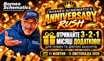 Borneo Schematics — святкуємо річницю разом!